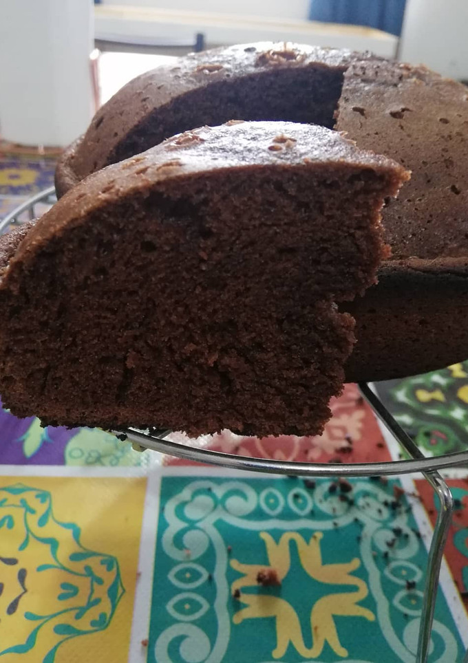 Una foto de 🥧 Bizcochuelo de chocolate sin tacc ni lactosa