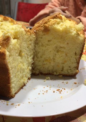 Una foto de Budín de naranja