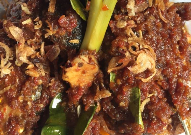 Bumbu Membuat Sambalado bandeng segar 🐟 Lezat