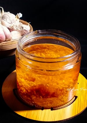 Foto resep Baceman Bawang Putih / Garlic Oil