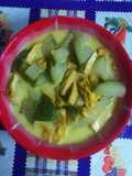 Sayur BeTah (Beligo Tahu) Bumbu Santan