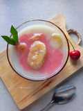 Pisang kuah kental (pallubutung)
