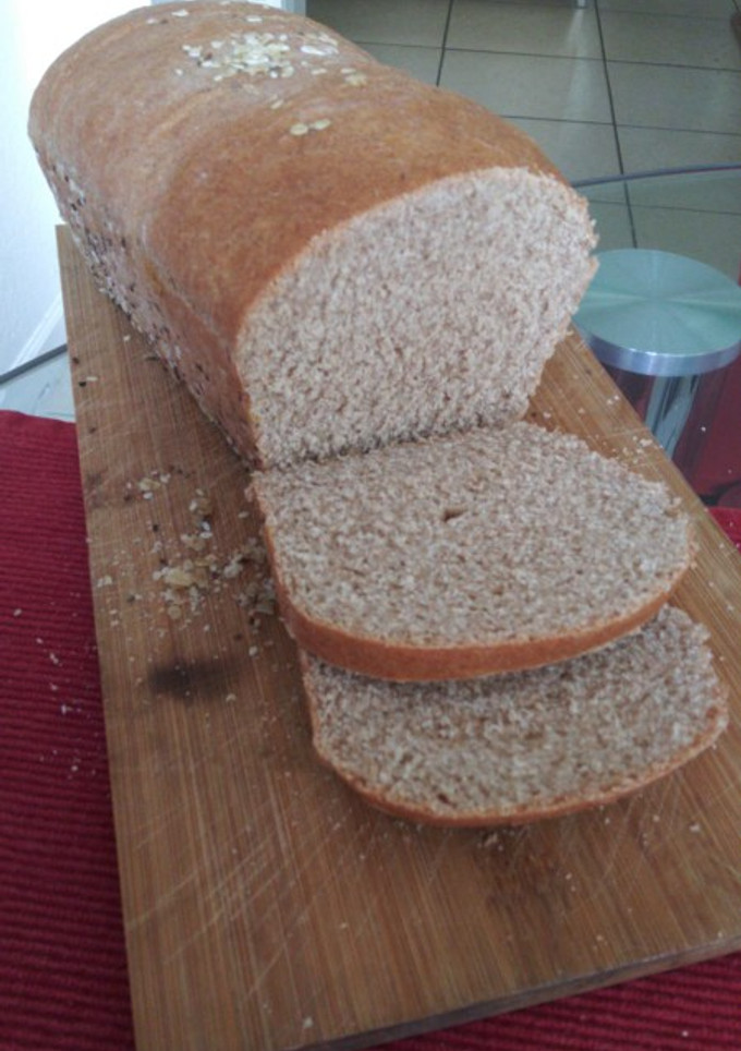 Una foto de Pan de molde integral