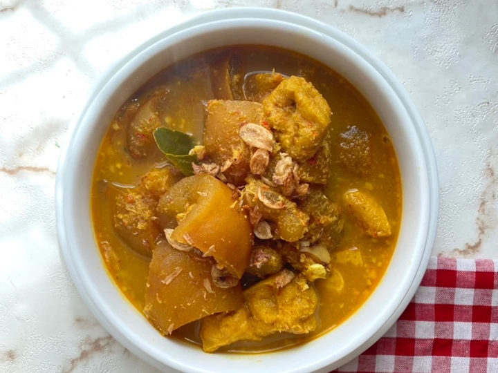 Langkah Gampang Menyiapkan Resep Gulai Kikil Tunjang Khas Minang Anti Ribet, Enak