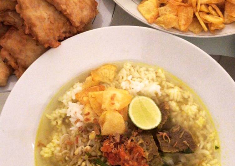Resep Soto daging sapi, Enak Banget