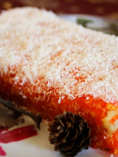 Una foto de Tarta de zanahoria y sobaos