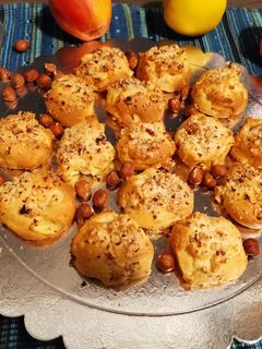 Almás - mogyorós falat sütemény gluténmentesen recept fotója