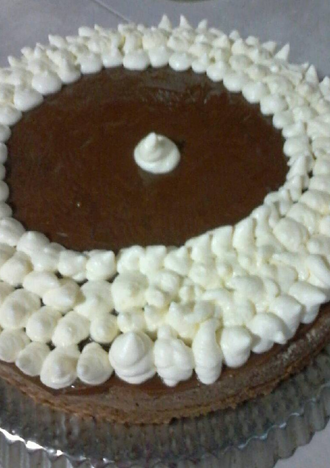 Una foto de Brownie (mi brownie decorado ♡)