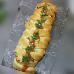 A picture of Chicken bread.