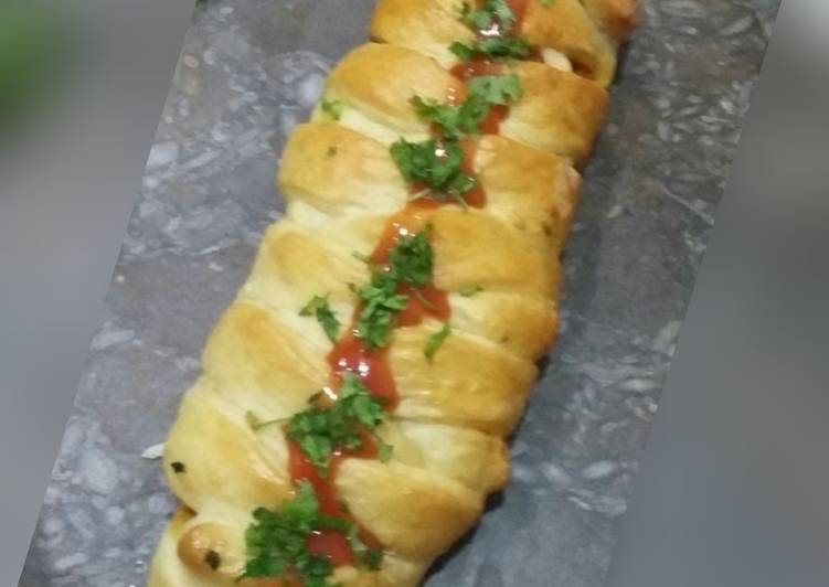 Chicken Bread Recipe By Amna Faisal Cookpad