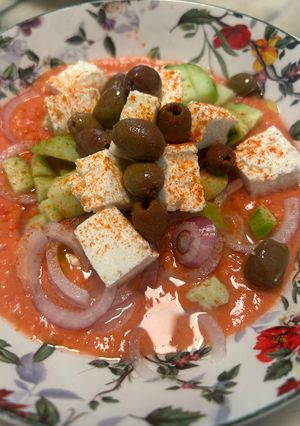 Foto di Insalata greca salmorejo