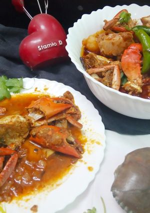 কাঁকড়ার তেল ঝাল (kankrar tel jhal recipe in Bengali) রেসিপির প্রধান ছবি