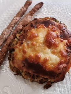 Una foto de Albondigón de verduras y pollo 🥙 👯♀️🐔