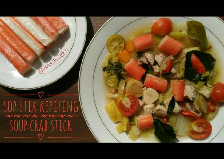 Resep Sop Stik Kepiting yang Lezat