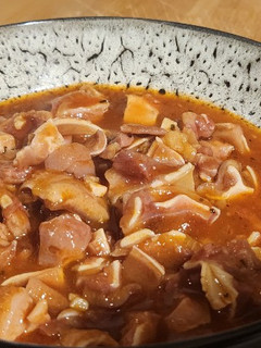 Una foto de Oreja en salsa