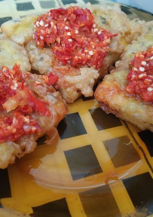 Foto resep Telor krispi sambal judes mamak ara😋