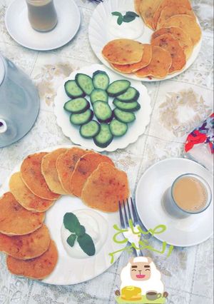 صورة لوصفة بان كيك مالح