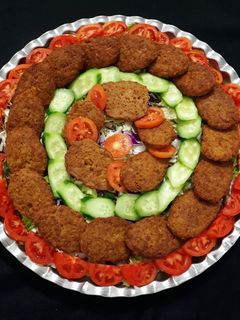 عکسی از دستور کتلت گوشت با آرد نخودچی