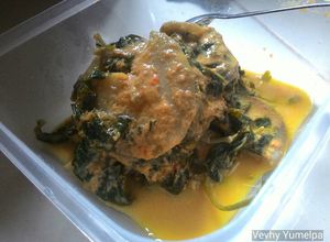 Foto resep Gulai Jengkol Pucuk Ubi Plus Ikan Tri