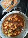 Telur Puyuh dan Daging Kuah Rempah