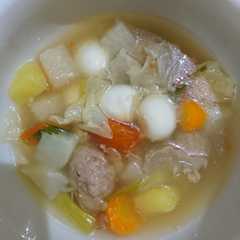 A picture of 23.Sop lobak praktis#BikinRamadanBerkesan.
