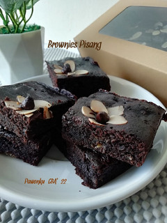 Foto resep 760.Brownies Pisang (Sihitam Legitt)