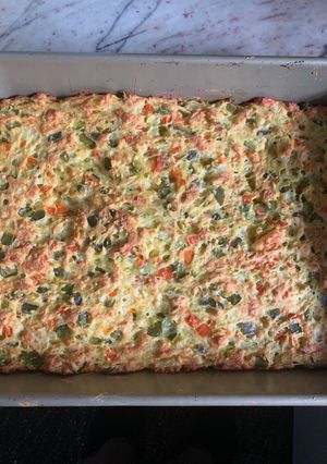 Una foto de Torta de zapallitos