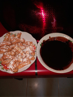 Foto resep Churros + saos coklat