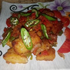 A picture of Chilli bread.