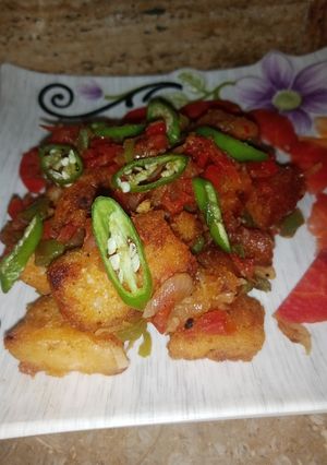 A picture of Chilli bread.