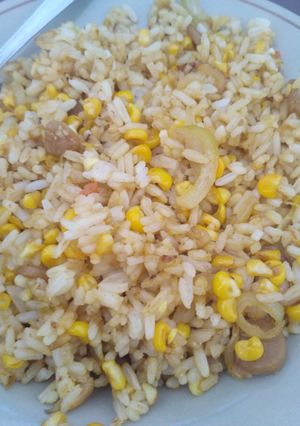 Foto resep Nasi goreng jagung