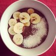 Porridge de avena y cacao