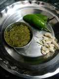 Garlic Green Chili Chutney