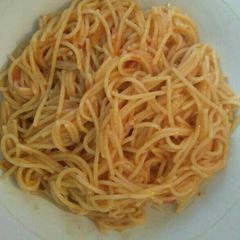 A picture of Fried Macaroni.