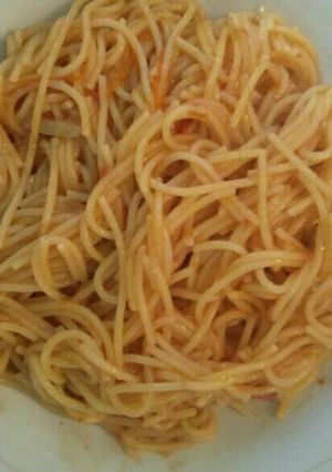 A picture of Fried Macaroni.