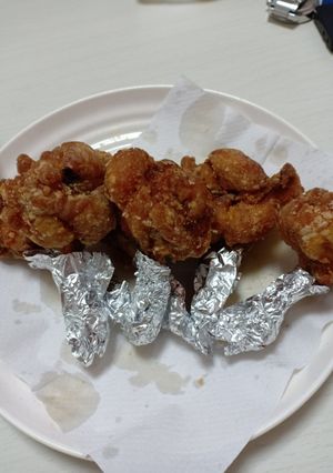 Hình của món Hoa đùi gà.