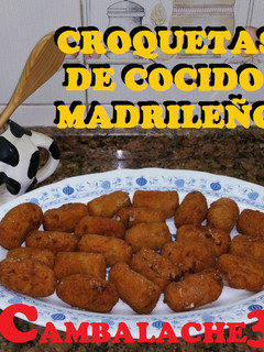 Una foto de Croquetas de cocido madrileño