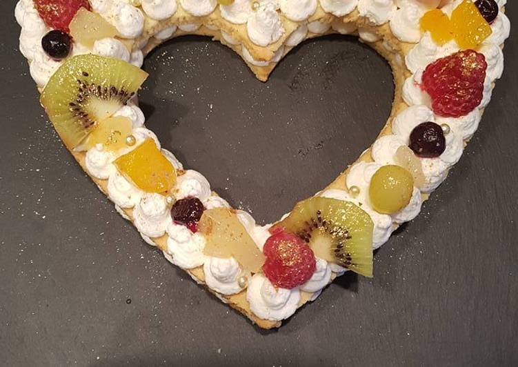 La Recette Pas à Pas Heart cake