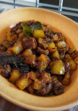 Foto resep Sambal goreng kentang ampela