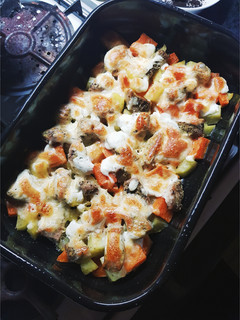 Tepsis édesburgonyás sertéskaraj 🥩🥔 recept fotója