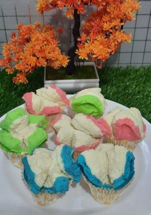Foto resep 🌸🌸 Bolu Kukus Mekar 🌸🌸