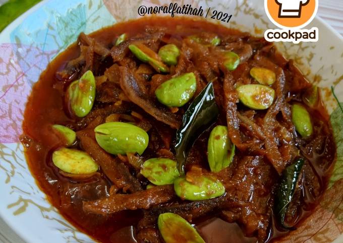 Sambal Kari Ikan Tambang & Petai