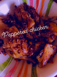 A picture of Peppered chicken.