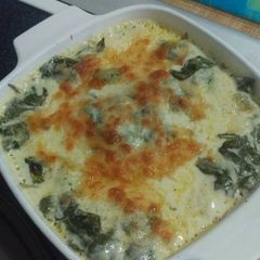 A picture of Elisa's Spinach & Green Beans.