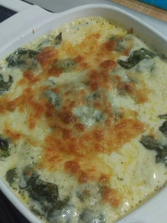 A picture of Elisa's Spinach & Green Beans.