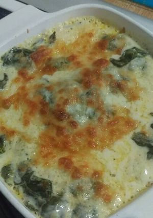 A picture of Elisa's Spinach & Green Beans.