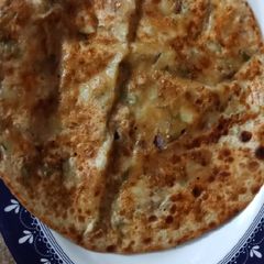 A picture of Aloo ka paratha.