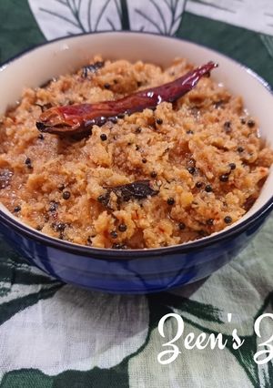 A picture of Raw Papaya Chutney.