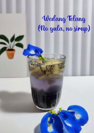 Foto resep Wedang Telang (no gula, no syrup)