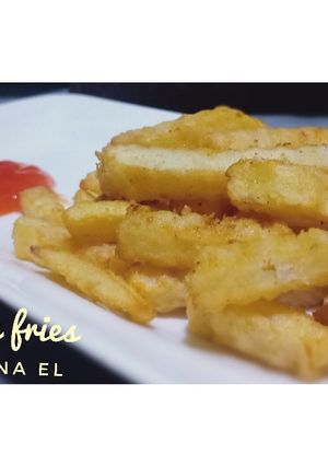 Foto resep French fries (kentang goreng ala resto cepat saji)
